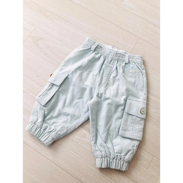 Short Baby Dior étiquette 3M bleu clair