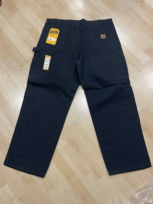 Carhartt NWT Men's 40X30 Loose Fit Washed Duck Utility Work Pant