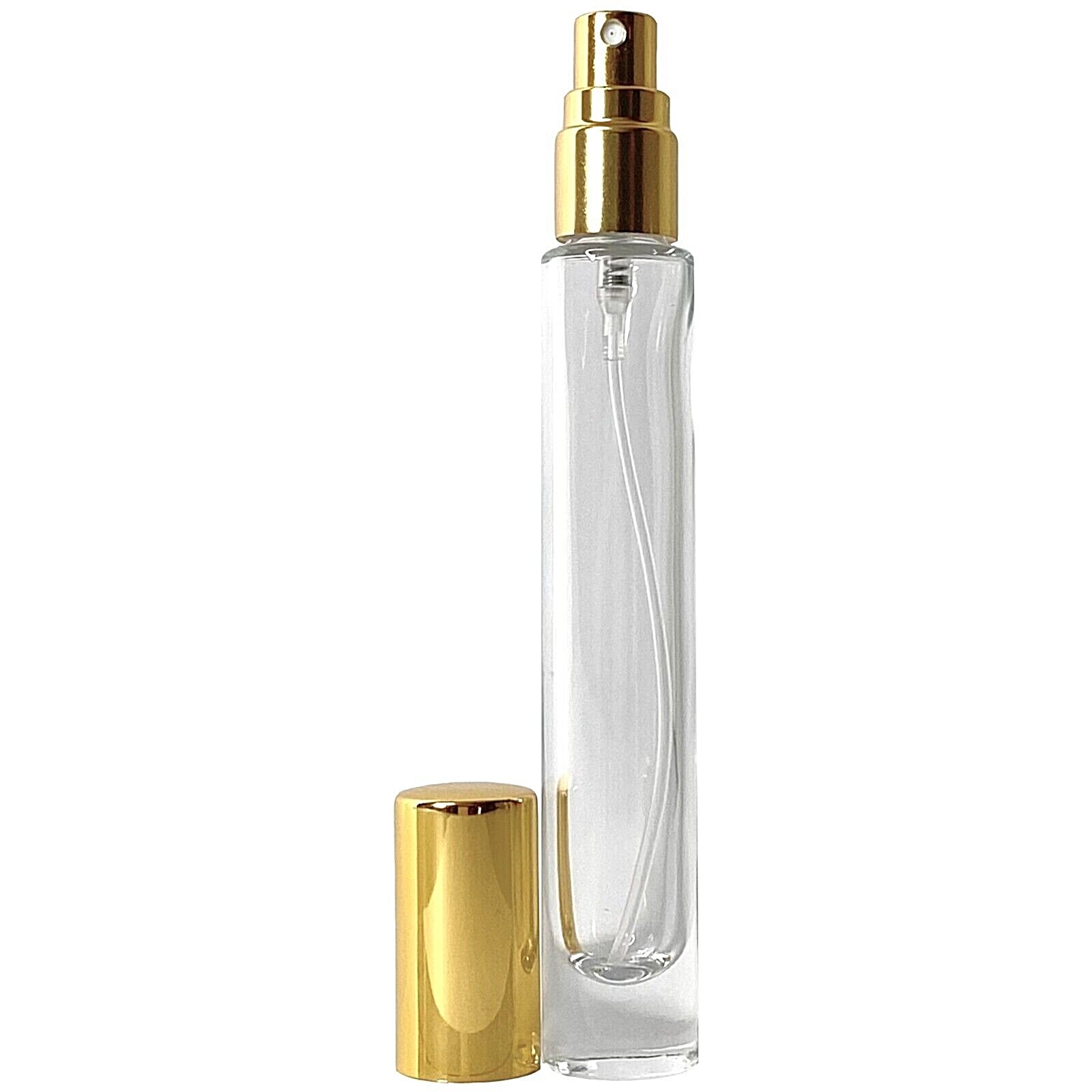 10ml 0.34oz cylinder thick glass choose your color perfume s