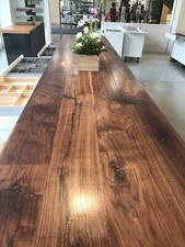 Solidny dębowy wiąz Ask Yew szkocki naturalnie obręczowany 6-letni suchy blat roboczy na zamówienie