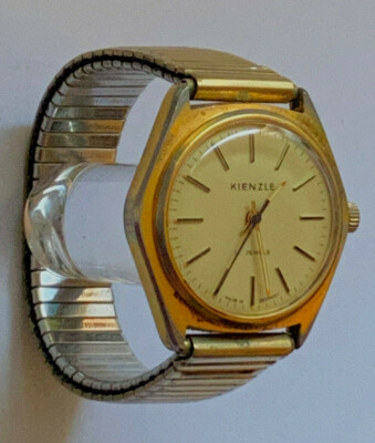 Kienzle 17 Jewels - Vintage Herrenuhr Handaufzug - 60er Jahre - Werk läuft  