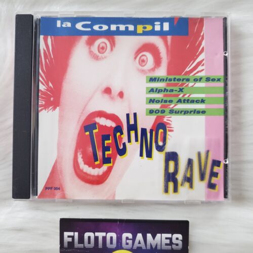 CD MUSICAL : Techno Rave - La Compil' - Alpha-X - 1991 - Electro ...