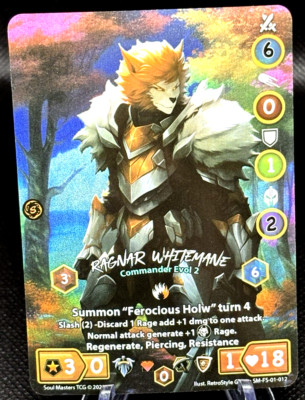 Soul Masters TCG - Sample Card - Ragnar Whitemane - 2024 Sample Packs