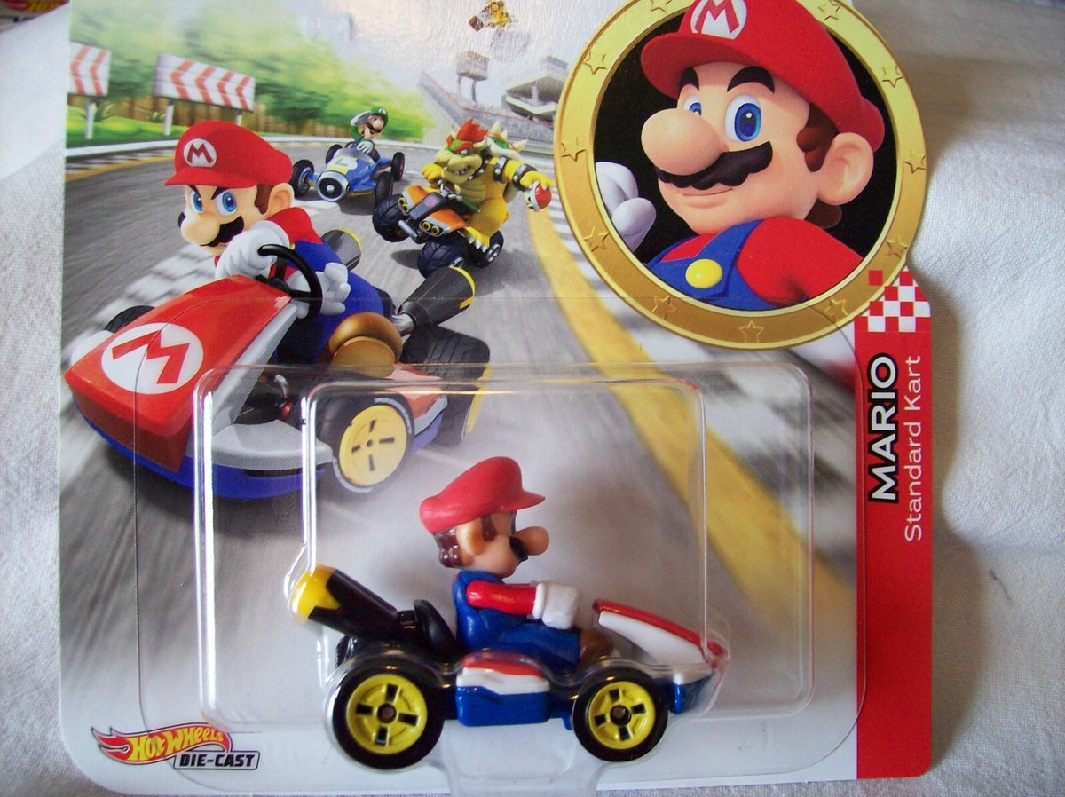 Hot Wheels - Mario Kart - Mario - Standard Kart | eBay