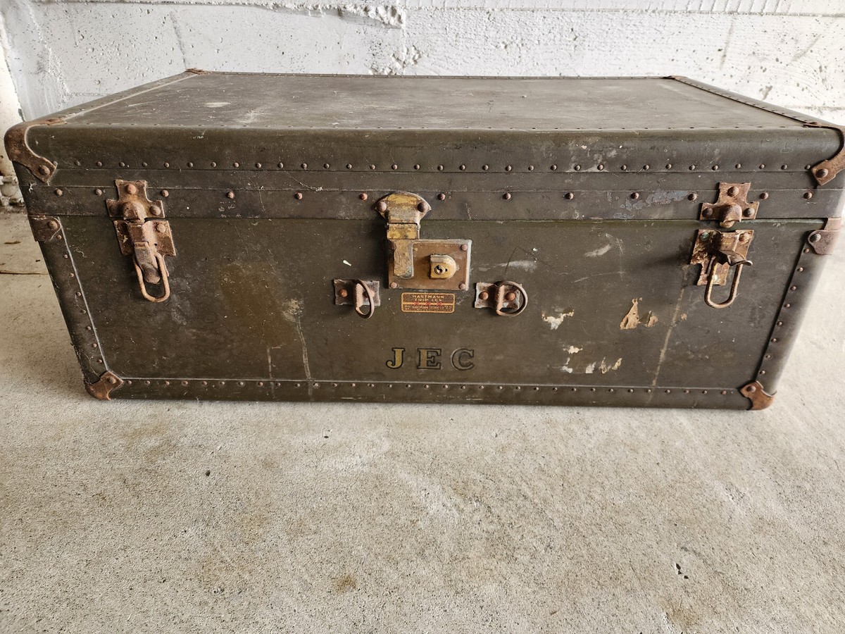 U.S. NAVY ヴィンテージ トランクケース /ミリタリー アメリカ WW2 米
