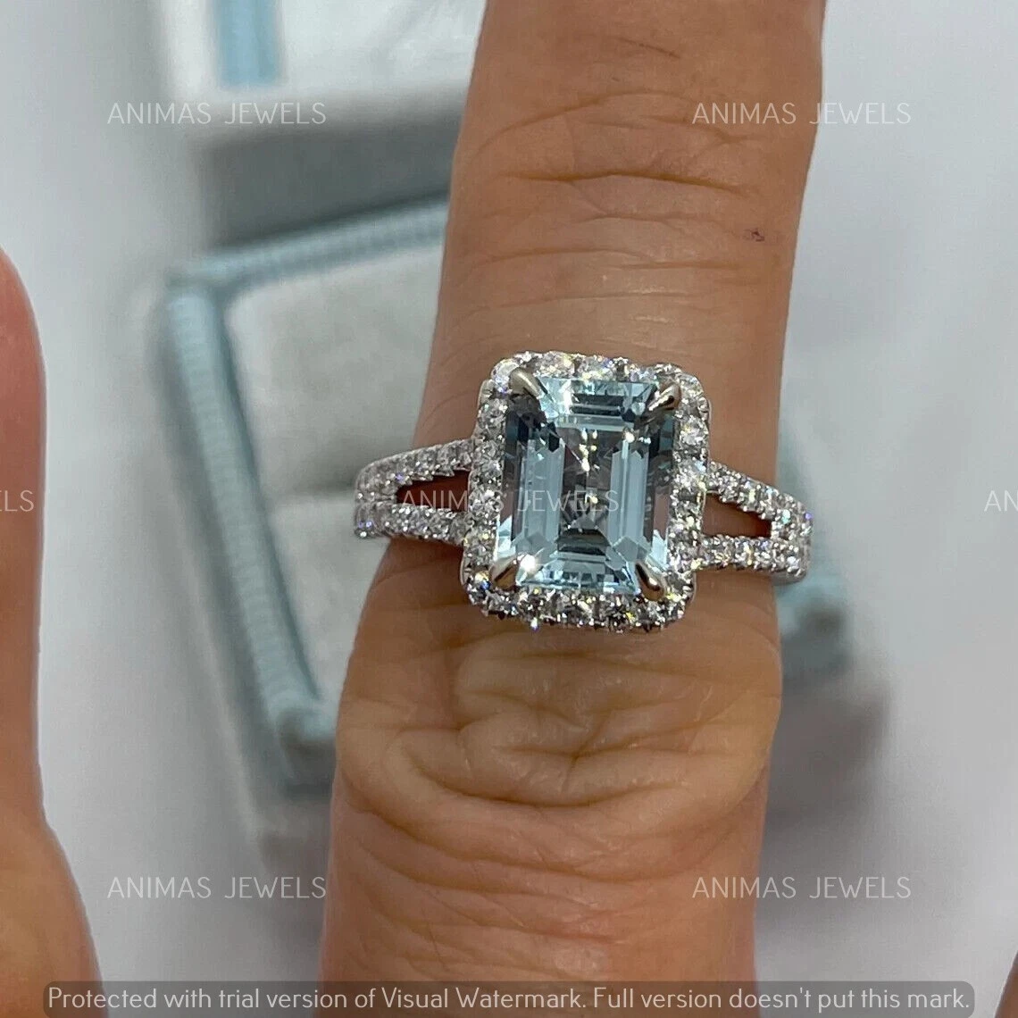 Sterling clearance shank ring