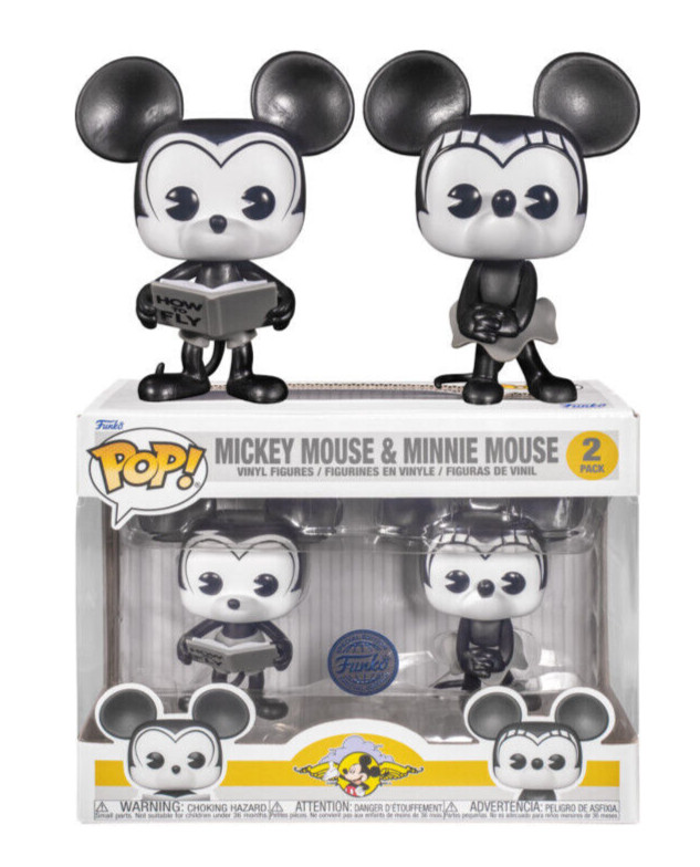 Figurine Funko Pop Mickey et Minnie Mouse décorez votre bureau avec le duo Special Edition Disney