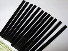 Skibelag-Rep-Material 12St,PolyäthylenBeläge Holmenkol-FolitStrips schwarz