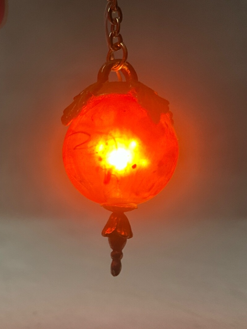 Lampe De Table Miniature Diane Persico - Laiton - 1:12 - NOS USA