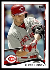2014 Topps #23 Chris Heisey Cincinnati Reds
