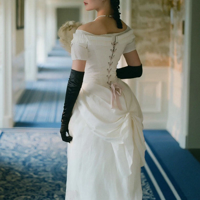 Vintage Victorian Edwardian Petticoat Cage Frame Half Bustle Dress Skirt Pannier - Image 4 of 4