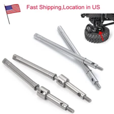 Stainless Steel Front/Rear CVD Shaft Drive for 1:24 RC SCX24 AXI90081 AXI00001/2