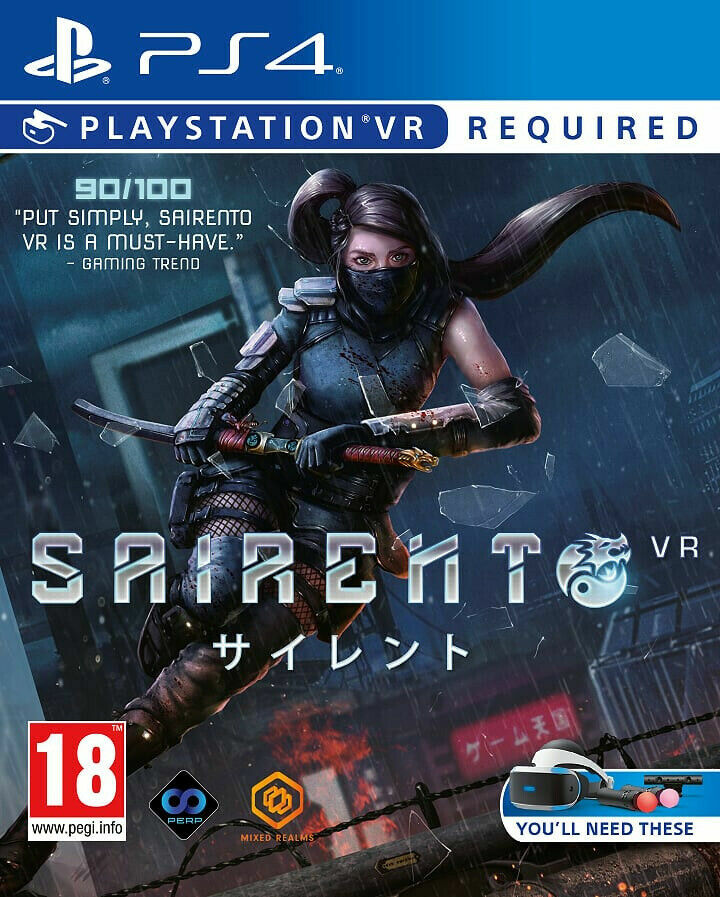 Sairento PS4 Playstation VR REQUIRED EXCELLENT Condition