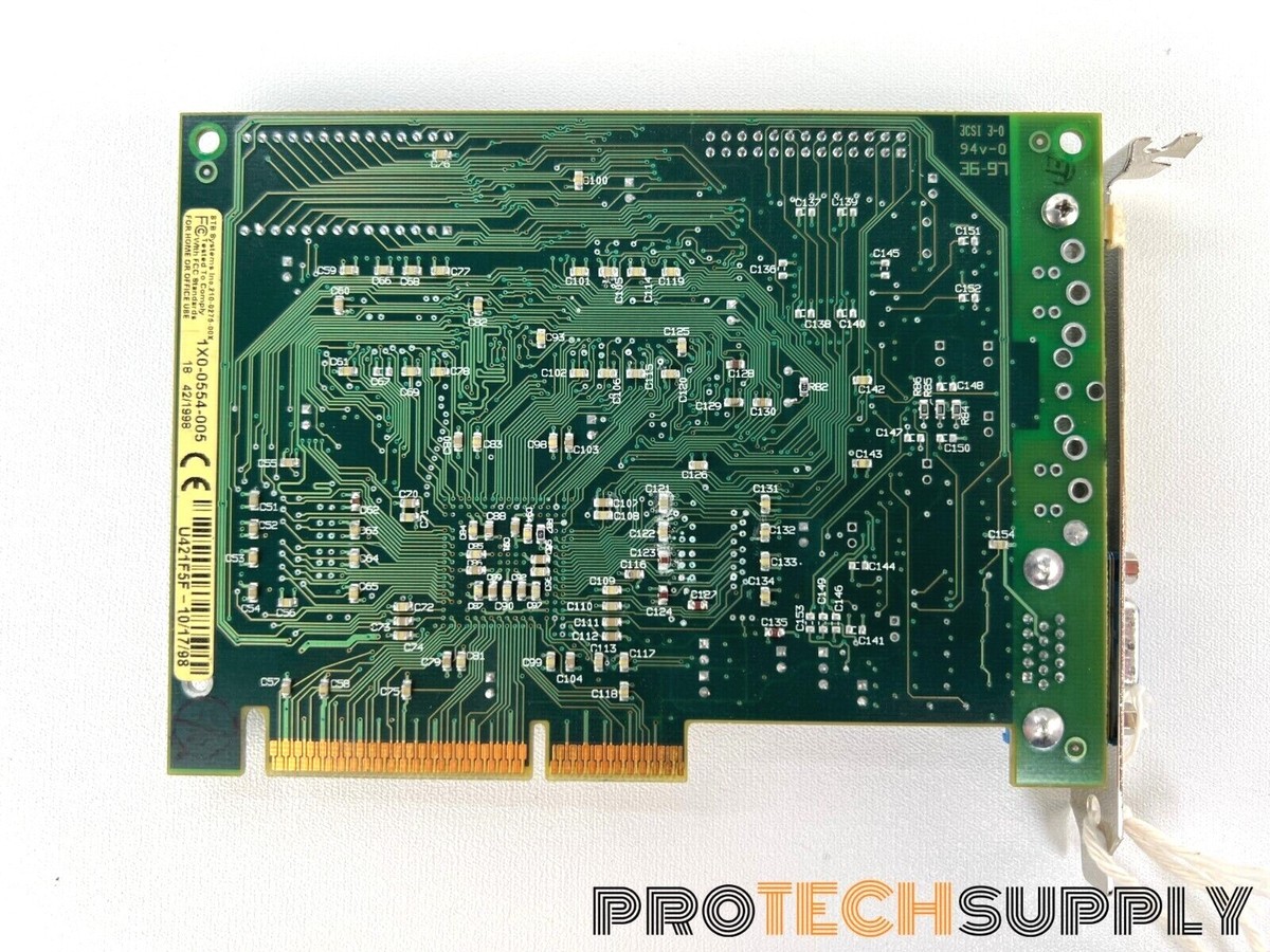 STB Velocity 128 NVIDIA Riva 128 Graphics Card GPU 210-0275 STB Velocity 128 NVIDIA Riva 128 Graphics Card GPU 210-0275