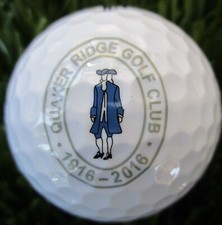 Quaker Ridge Golf Club Pinnacle logo ball new...