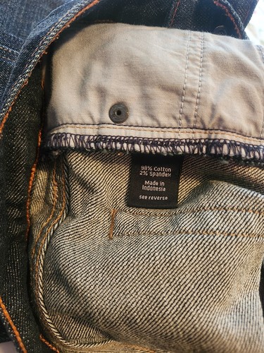 WOMENS 27 reg J. CREW MATCHSTICK STRETCH BLUE JEANS DENIM LOWRISE 5 POCKET EUC - Picture 6 of 6