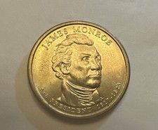 2008 D James Monroe - ONE DOLLAR COIN Position A - Rare
