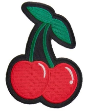 Cherry Funny Iron on Patch - 2.3x3 inch - P4598