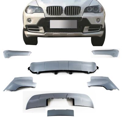 Sport Performance Umbau Stoßstange Bodykit VORN + HINTEN für BMW X5 E70 2007-10
