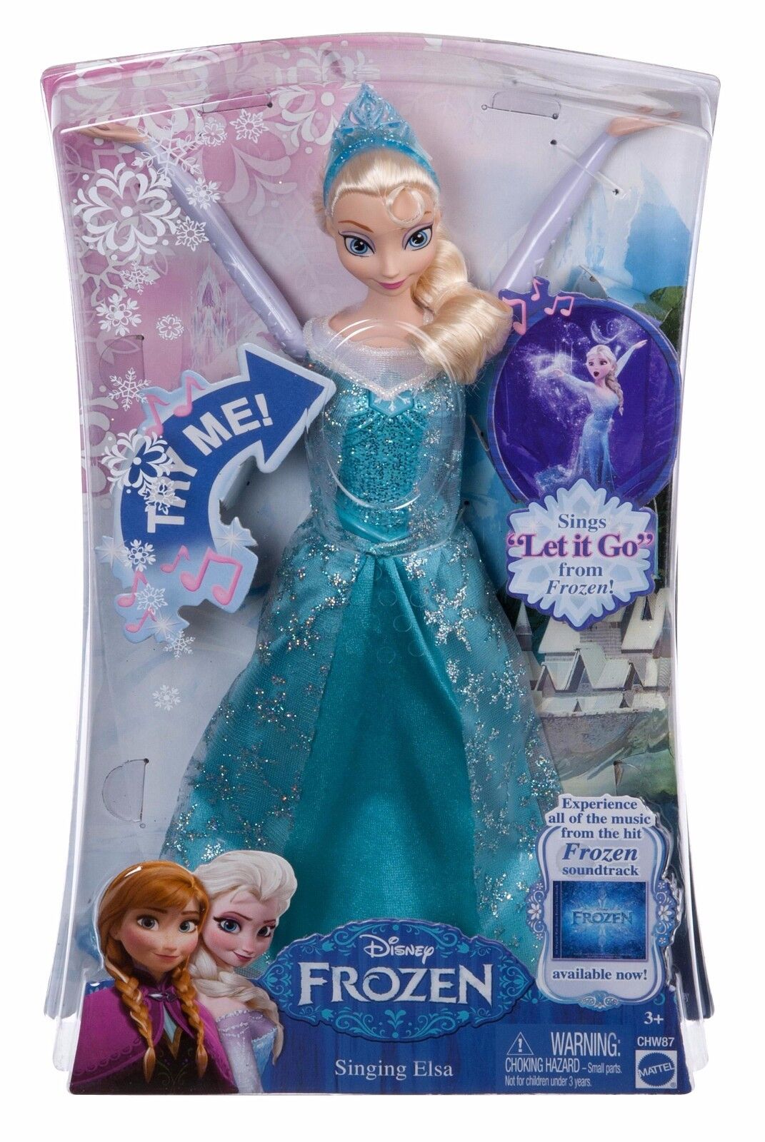 singing anna doll from frozen