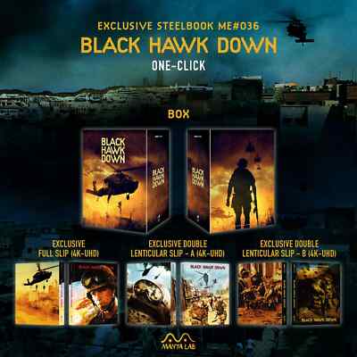 Black Hawk Down 4K - One-Click Box - MantaLab - NEU & OVP  *Pre-Order