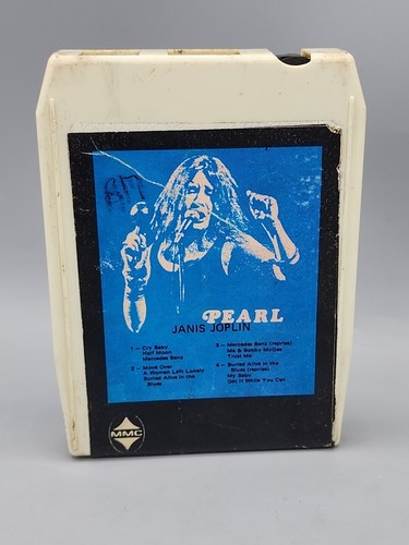 Janis Joplin - Pearl (Columbia Records) Rare Blue Label 8 Track Tape
