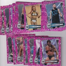 2025 Topps WWE Chrome Pink Shimmer Refractor ...
