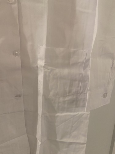 Best Medical Lab Coat Cotler 2 Pocket Tottus Cotton Material NWT $19.99 - Picture 5 of 7