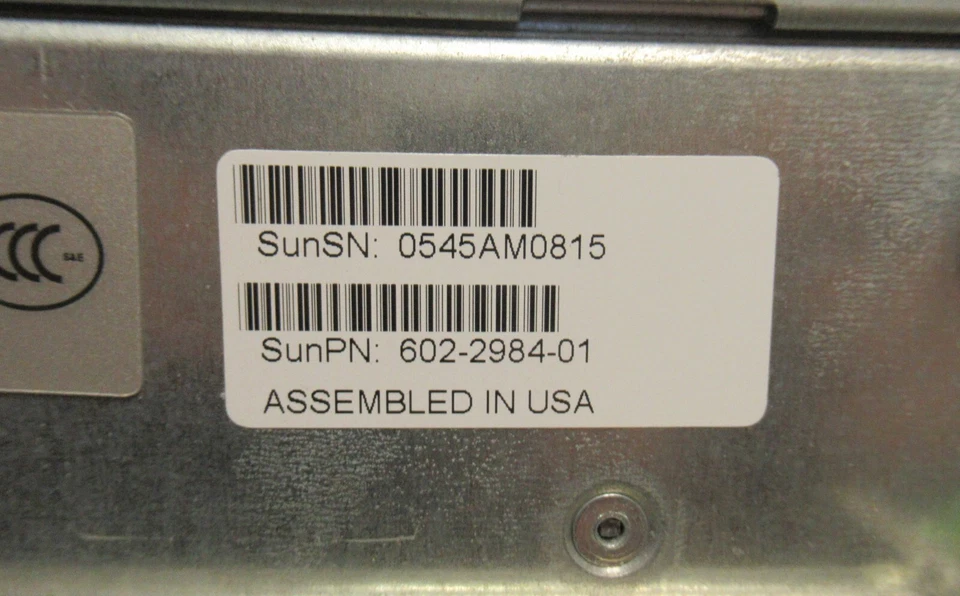 Sun SunFire X4200 2U Rack Mount Server 2x AMD Opteron 252 2.6Ghz,4Gb Ram 2 x HDD - Image 4 of 4