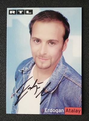 15943 Erdogan Atalay RTL Autogrammkarte original signiert