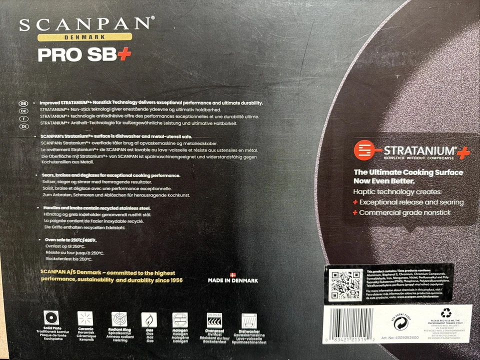 Sartén profunda cubierta Scanpan Pro SB+ 10,25 pulgadas, 4 qt Foto 3 de 3