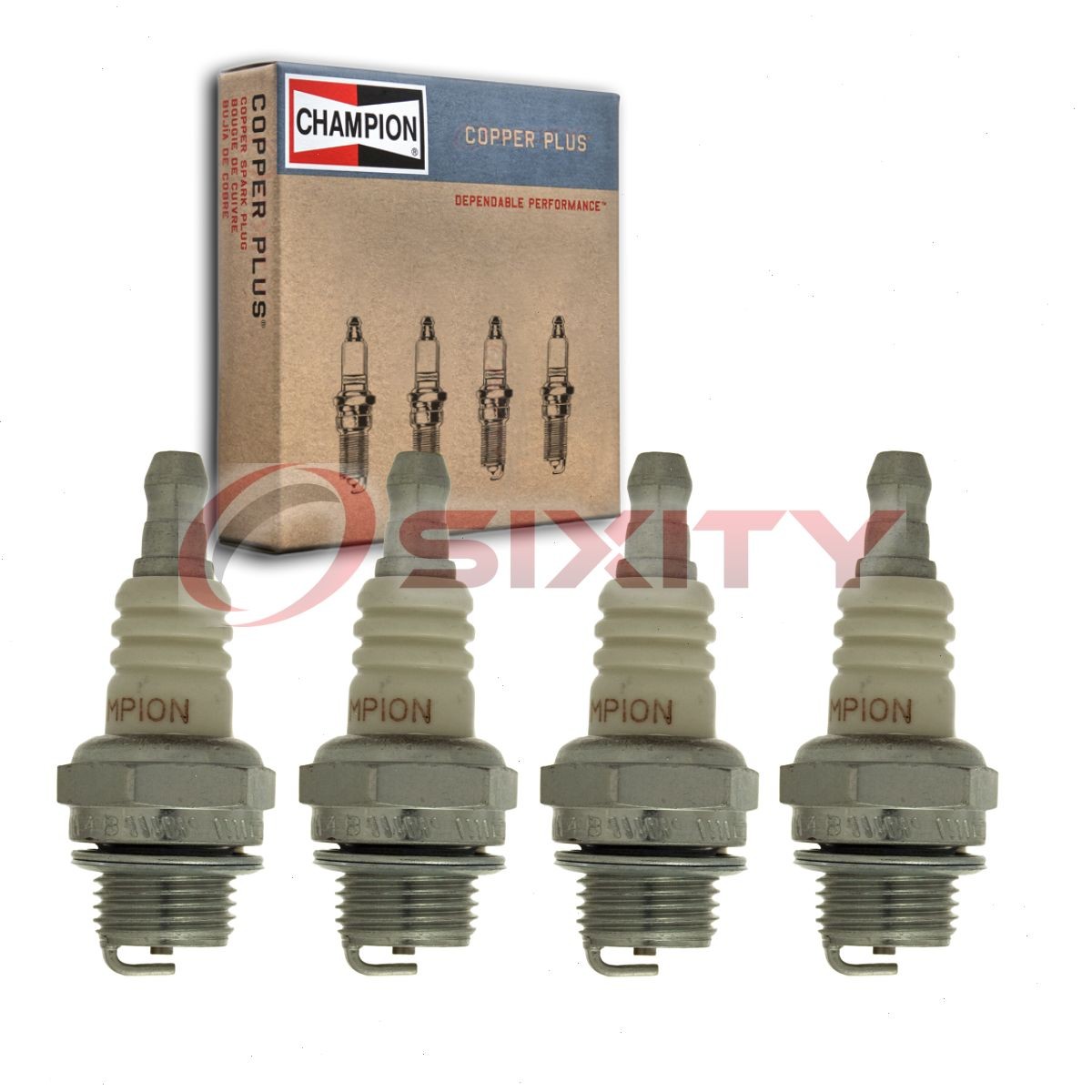 4 pc Champion Copper Plus 840C Spark Plugs for RCJ8 97821 96686 7421 1184 cd