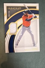 2022 Panini Immaculate Collection - Yordan Alvarez #61 /99 (MEM)