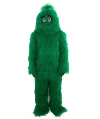 Unisex Tierfell Monster Kostüm Paket - 75' komplettes Outfit Kopfmaske & Body Suit