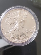 1988 American Silver Eagle 1 oz .999 Fine Silver Dollar Brilliant Uncirculated