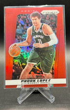 Brook Lopez #46 Red Prizm /199 2024-25 Panini Prizm Deca