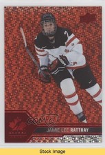 2022 Team Canada Juniors Red Champagne Foilboard Jamie Lee Rattray #64 READ 2p1