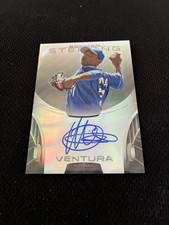YORDANO VENTURA AUTOGRAPH ROOKIE /150 BOWMAN STERLING 2013 ROYALS BASEBALL CARD. rookie card picture