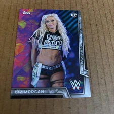 2018 Topps WWE Womens LIV MORGAN RC ROOKIE #15 Wrestling Superstar Card (f3)