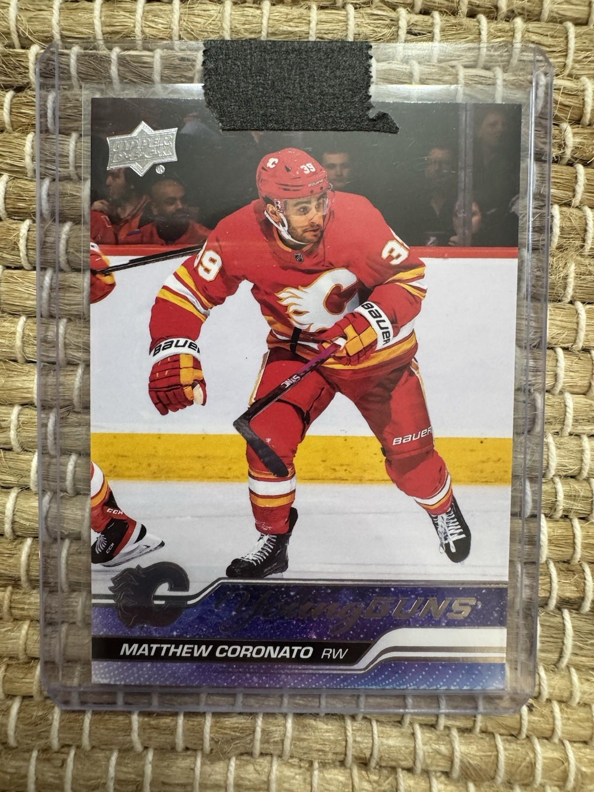 2023-24 Upper Deck Series 1 — Matthew Coronato Young Guns Base #201
