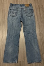 Vintage Levis 517 Jeans Mens 36X32 Blue Wash Bootcut Made In USA     Denim 90s