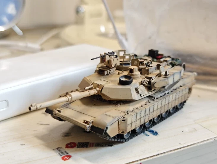 1/72 USS Army M1A2 SEPV3 Abrams Main Battle Static Model NEW - Image 2 of 3