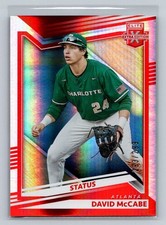 2022 Panini Elite Extra Edition #125 David McCabe Status Red #/299