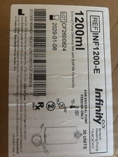 NEW Infinity INF1200-E 1200ml Feeding Bags Case of 30