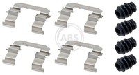 A.B.S. ZubehöRsatz Scheibenbremsbelag 1893Q FüR PB PBT Hyundai I20 1 Crdi