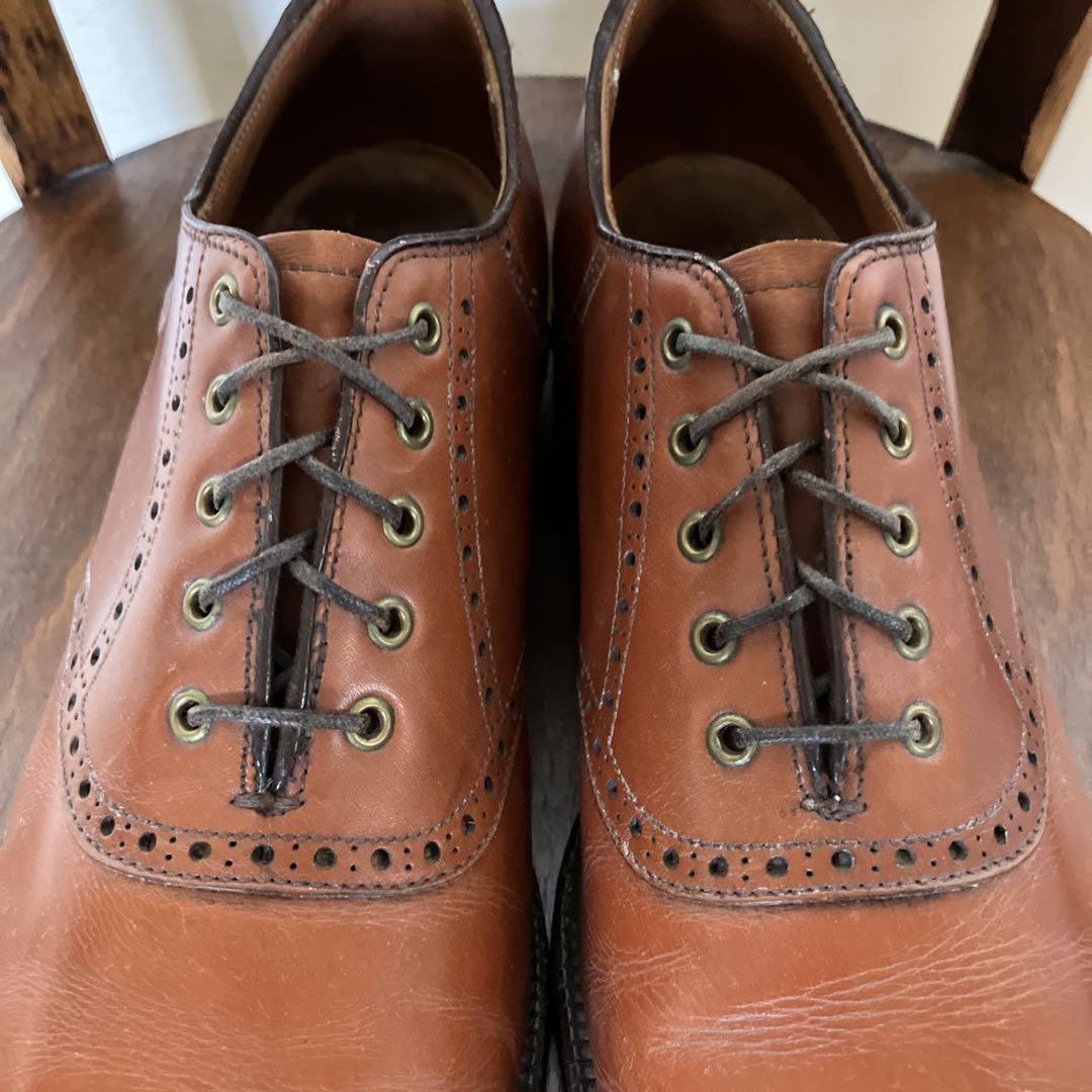 靴 80'S ALDEN SADDLE SHOES Alden x Leffot Saddle Shoe - Pre-owned - Leffot