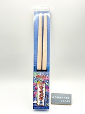 Taiko no Tatsujin Official My bachi stick Blue Wood Made in Japan