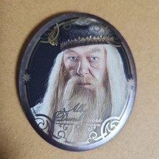 Oval tin badge Albus Dumbledore Harry Potter