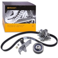 CONTINENTAL ZAHNRIEMENSATZ +WASSERPUMPE FÜR SKODA SUPERB 1 3U 1.8 T AWT BJ 01-08