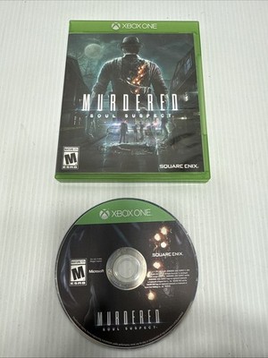 Murdered Soul Suspect Xbox One Video Game Very Clean!!